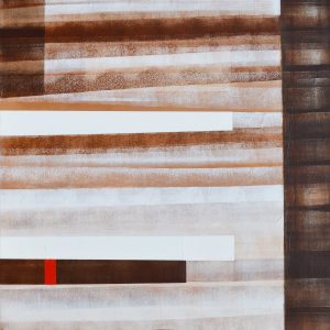 Barna csíkos kompozíció 2