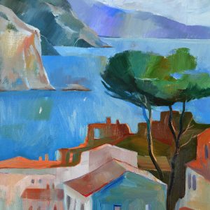 Costa Brava  /festmény reprodukció, vászonkép/