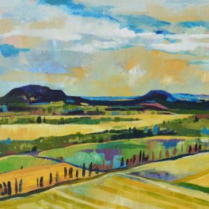 Szent György-hegy  /festmény reprodukció, vászonkép/