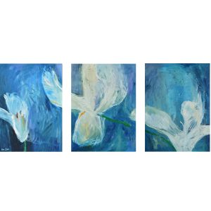 Virágok kékben I-II-III